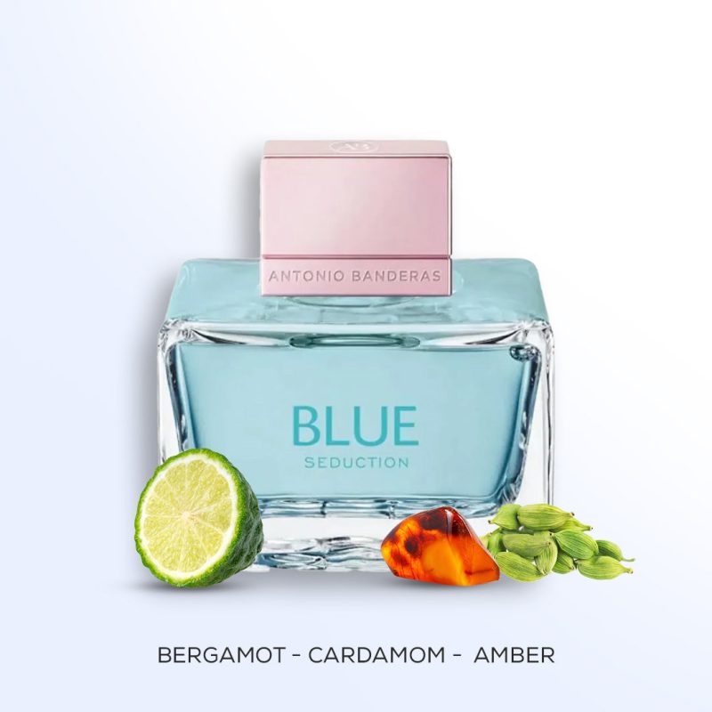 BlueSeductionForWomenByAntonioBanderasEauDeToiletteSpray 1