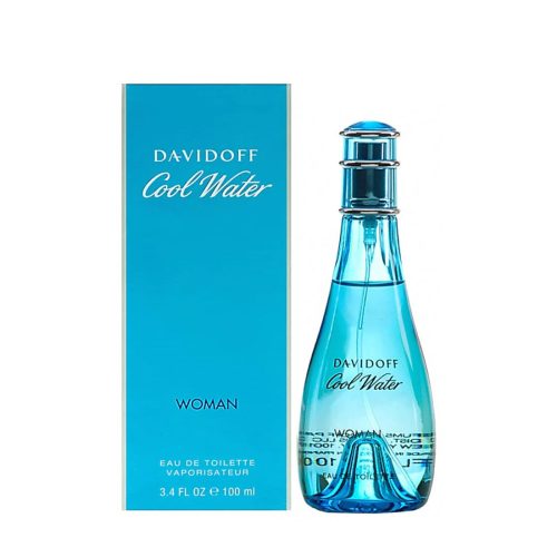 Cool Water For Women By Davidoff Eau De Toilette Spray 3.4 oz