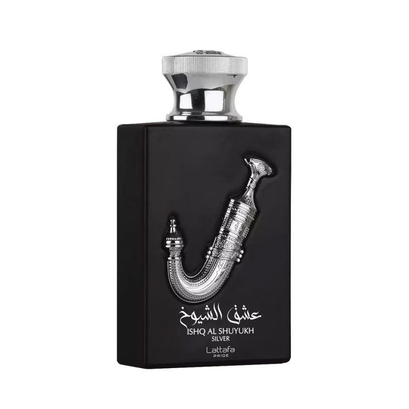 Ishq Al Shuyukh Silver By Lattafa Eau De Parfum Spray 3.4 Oz