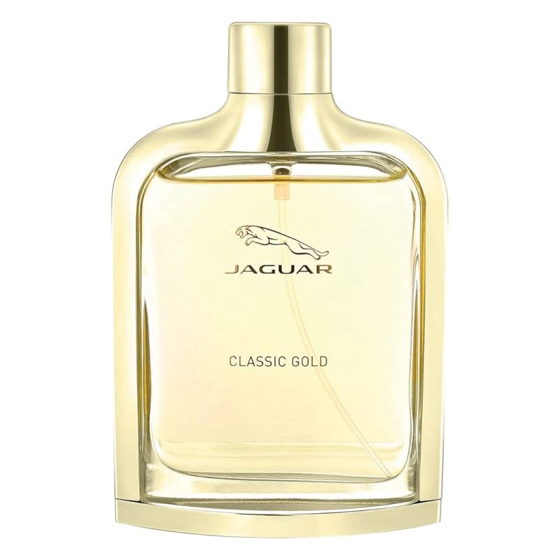 Jaguar Classic Gold For Men Eau De Toilette Spray 3.4 Oz