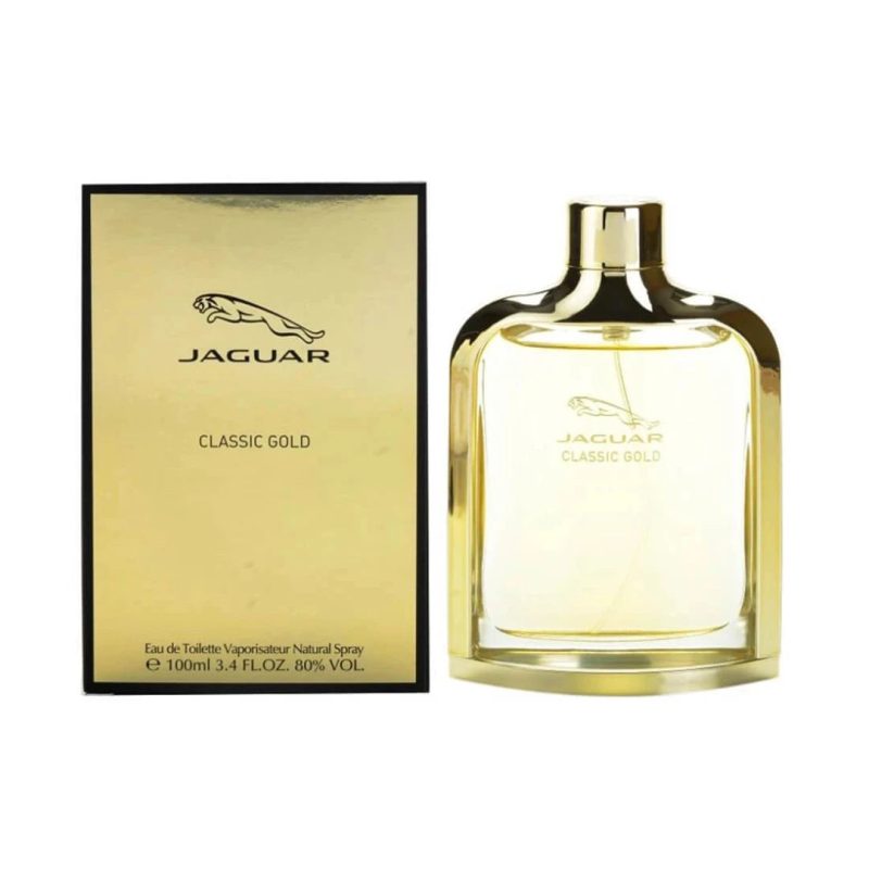 JaguarClassicGoldForMenEaudeToiletteSpray3.4oz