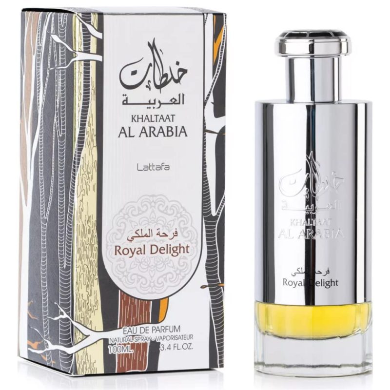 KhaltaatAlArabiaRoyalDelightSilverbyLattafaEauDeParfumSpray3.4oz