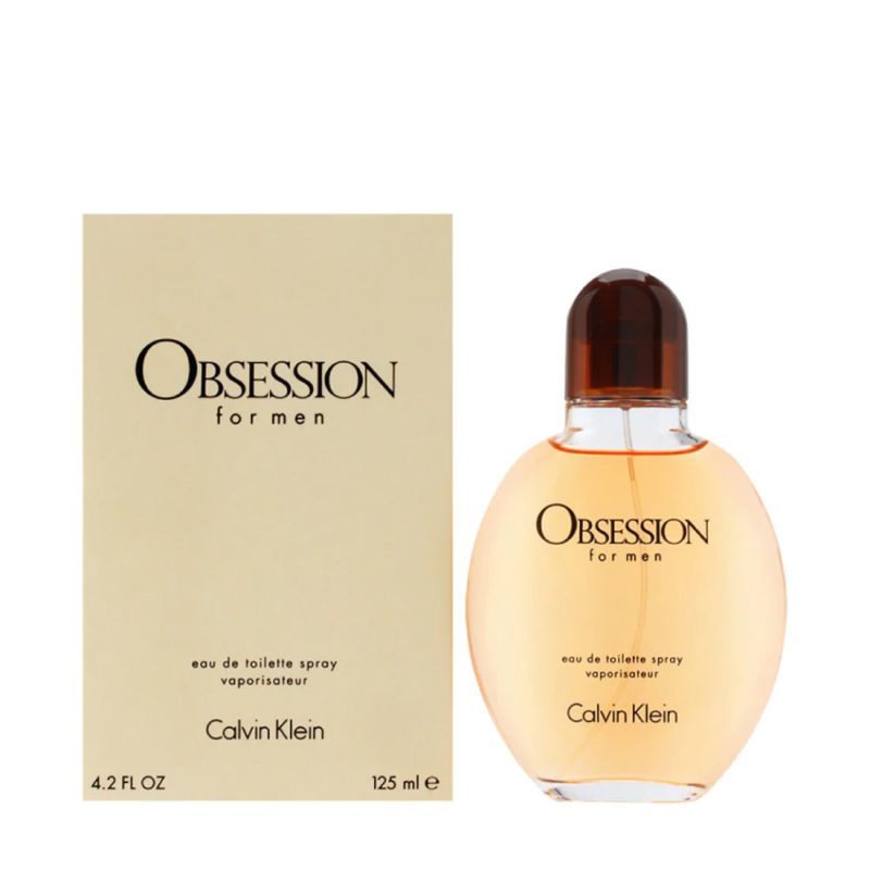 Obsession For Men By Calvin Klein Eau De Toilette Spray 4 oz