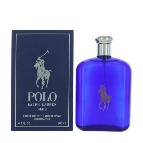 PoloBlueForMenByRalphLaurenEauDeToiletteSpray6.7oz