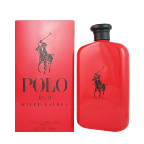 PoloRedForMenByRalphLaurenEauDeToiletteSpray6.7oz