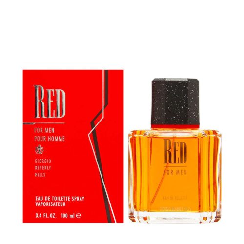 RedForMenByGiorgioBeverlyHillsEauDeToiletteSpray3.4oz