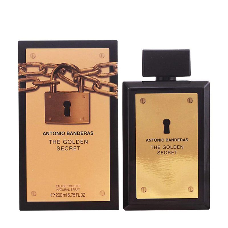 TheGoldenSecretForMenByAntonioBanderasEauDeToiletteSpray6.7oz