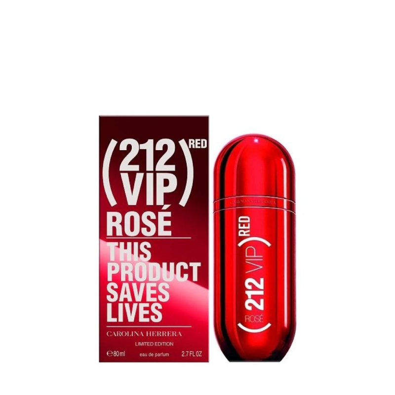 Vip Rose Red for Women By Carolina Herrera Eau de Parfum 2.7 oz