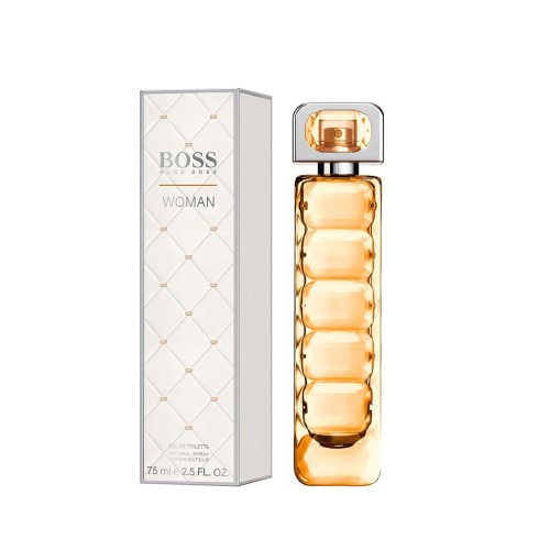 bottleBossOrangeForWomenByHugoBossEaudeToiletteSpray2.5oz